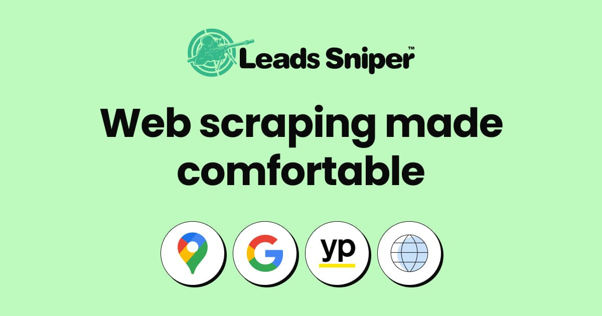 The ultimate web scraping service | Leads-Sniper