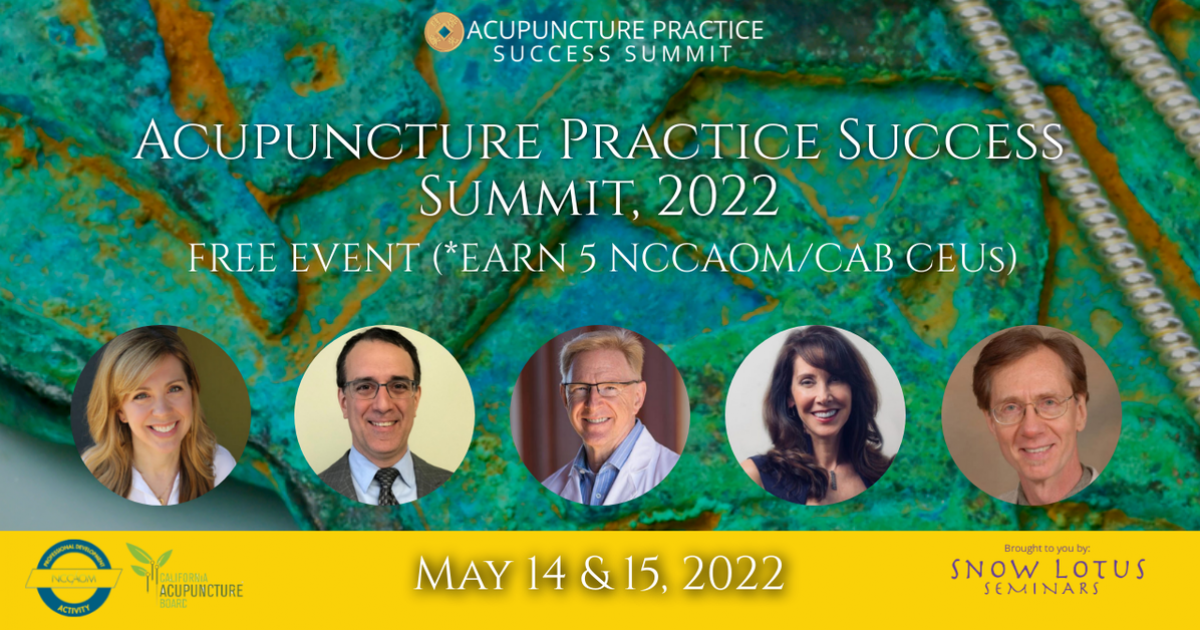 Acupuncture Practice Success Summit