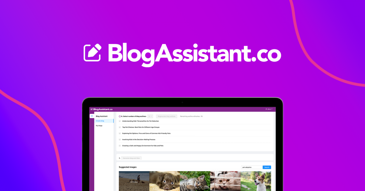 BlogAssistant - Write More SEO Content With AI | AppSumo