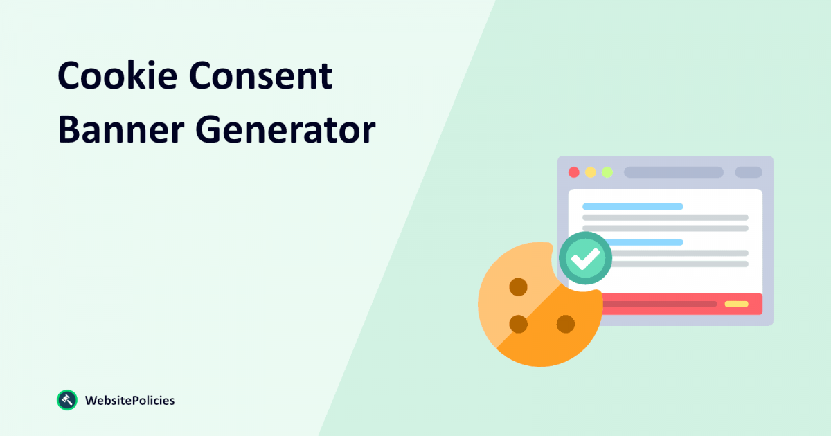 Free Cookie Consent Banner Generator [GDPR Compliant]