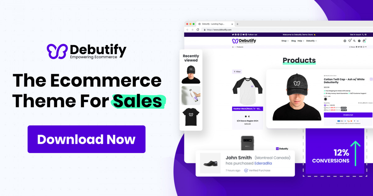 Debutify - World’s Smartest Ecom Theme. Free 14-Day Trial