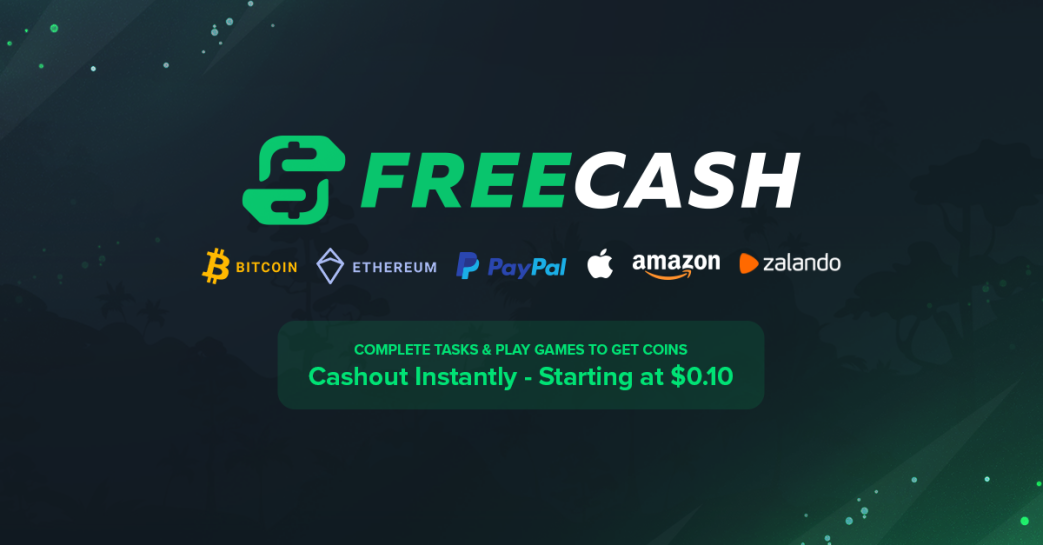 Freecash Free Cash, PayPal, Bitcoin & more!