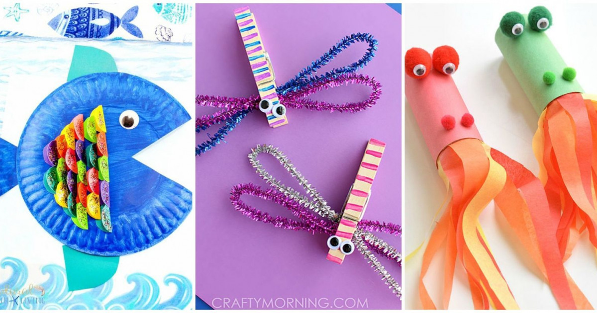 These Easy Crafts For Kids Will Brighten Up Rainy Days