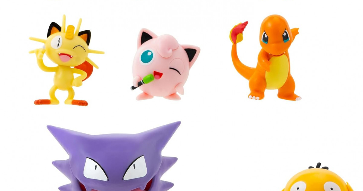 Pokemon Battle Figure 8-Pack - Comes with 2” Pikachu, 2” Bulbasaur, 2 ...