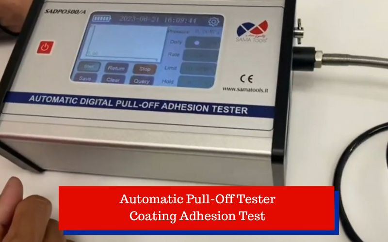 Automatic Pull-Off Tester: Coating Adhesion Test