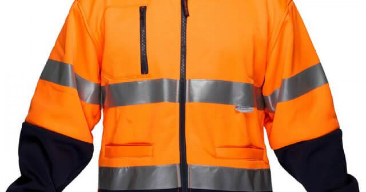 High Visibility Soft Shell Jacket | Sugdens | Corporate Clothing, Uniforms And Workwear - View #3